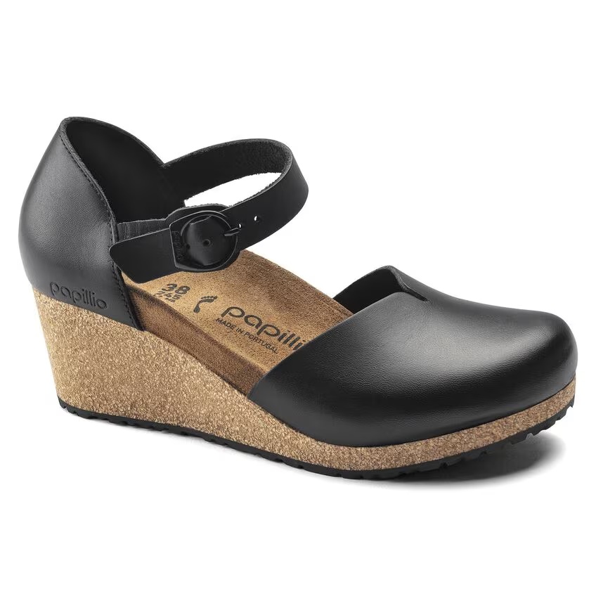 Mary Natural Leather Black