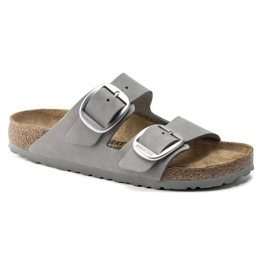 Arizona Big Buckle Nubuk Leather Sandcastle