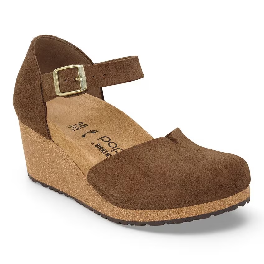 Mary Suede Leather Warm Sand