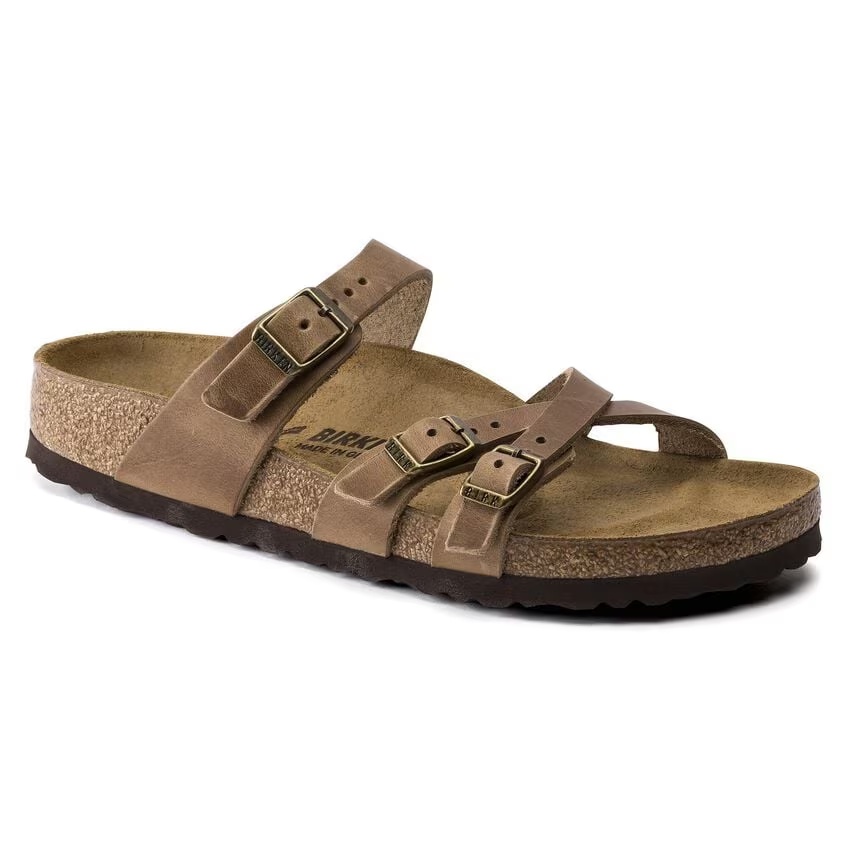 Franca Natural Leather Oiled Tobacco Brown