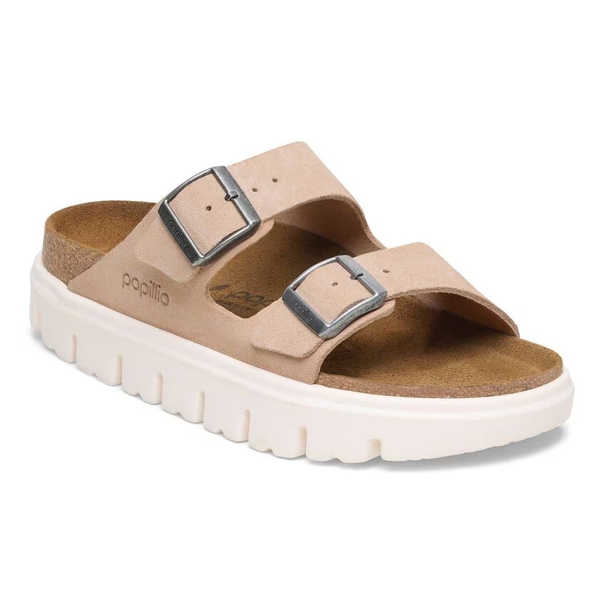 Arizona Chunky Suede Leather Candy Pink