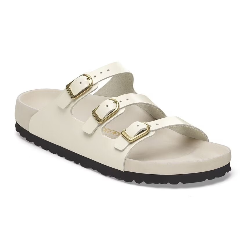Florida Fresh Natural Leather Patent High Shine Black