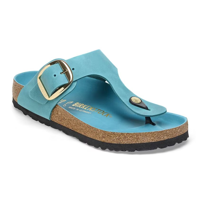Gizeh Big Buckle Natural Leather Oiled Cognac