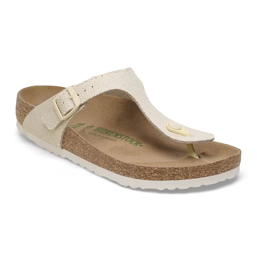 Gizeh Rivet Logo Textile Casual Canvas Eggshell