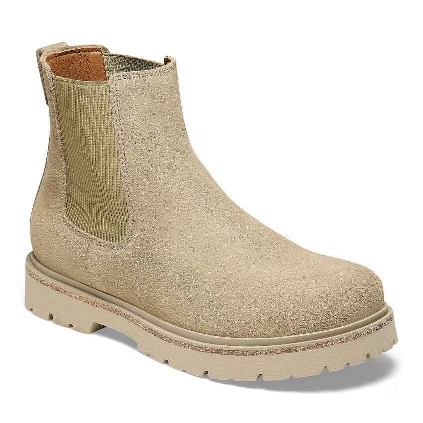 Highwood Slip On Women Suede Leather Mocha