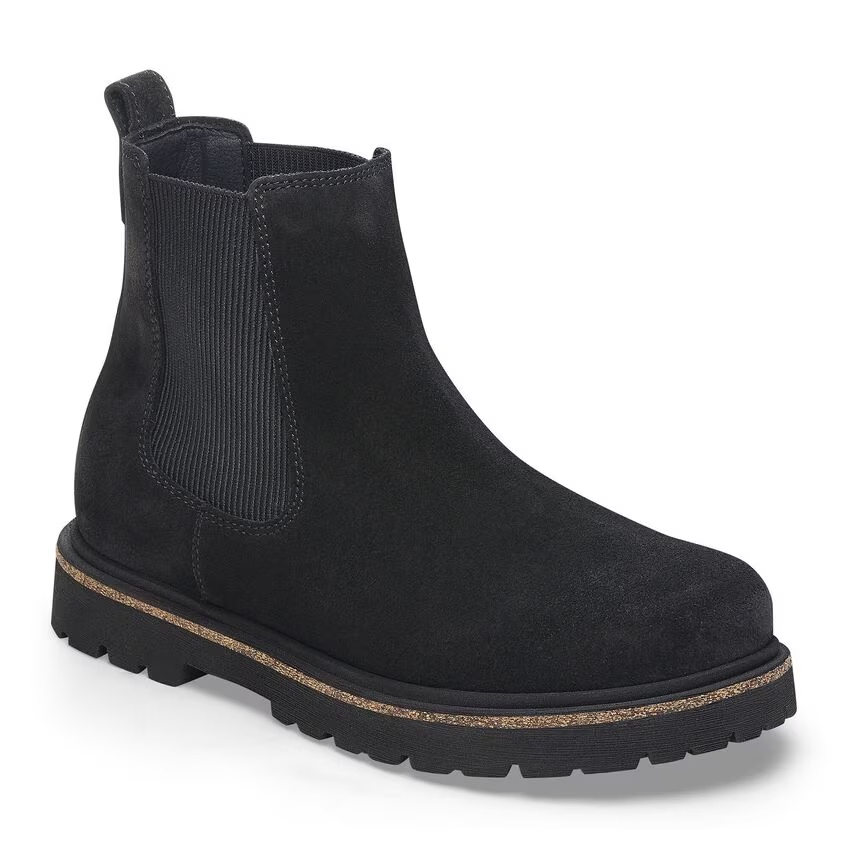 Highwood Slip On Women Suede Leather Mocha