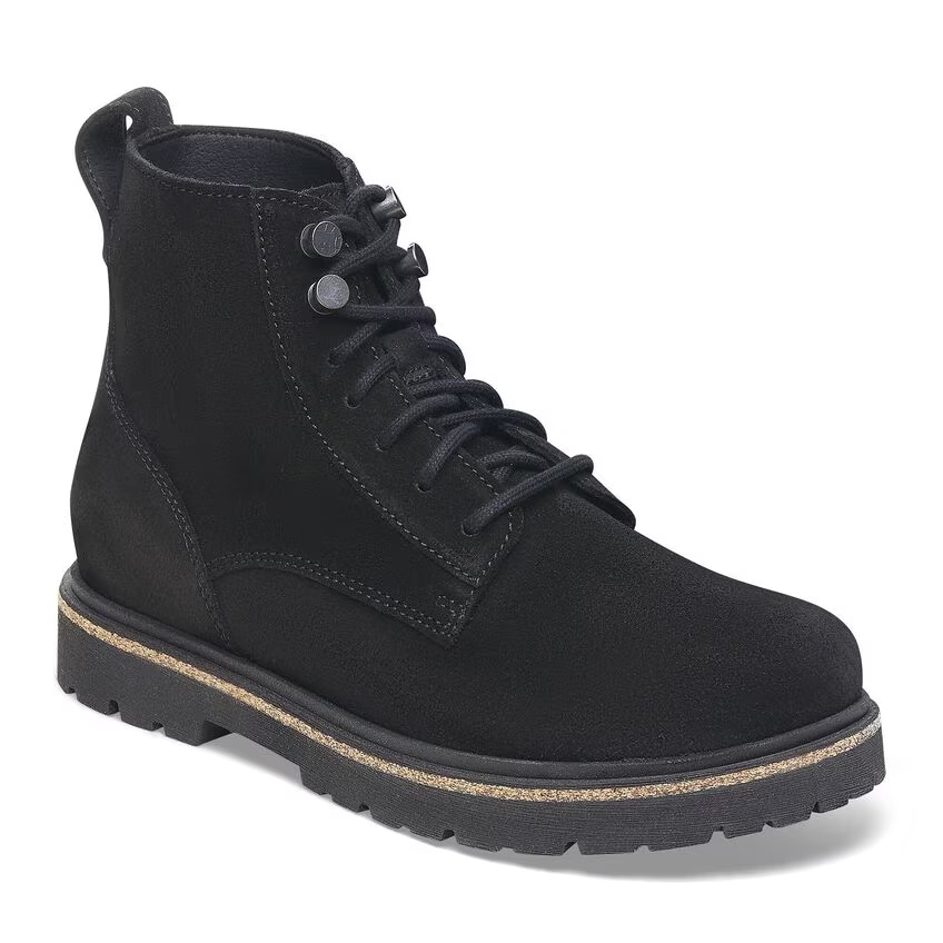 Highwood Lace Mid Women Suede Leather Taupe