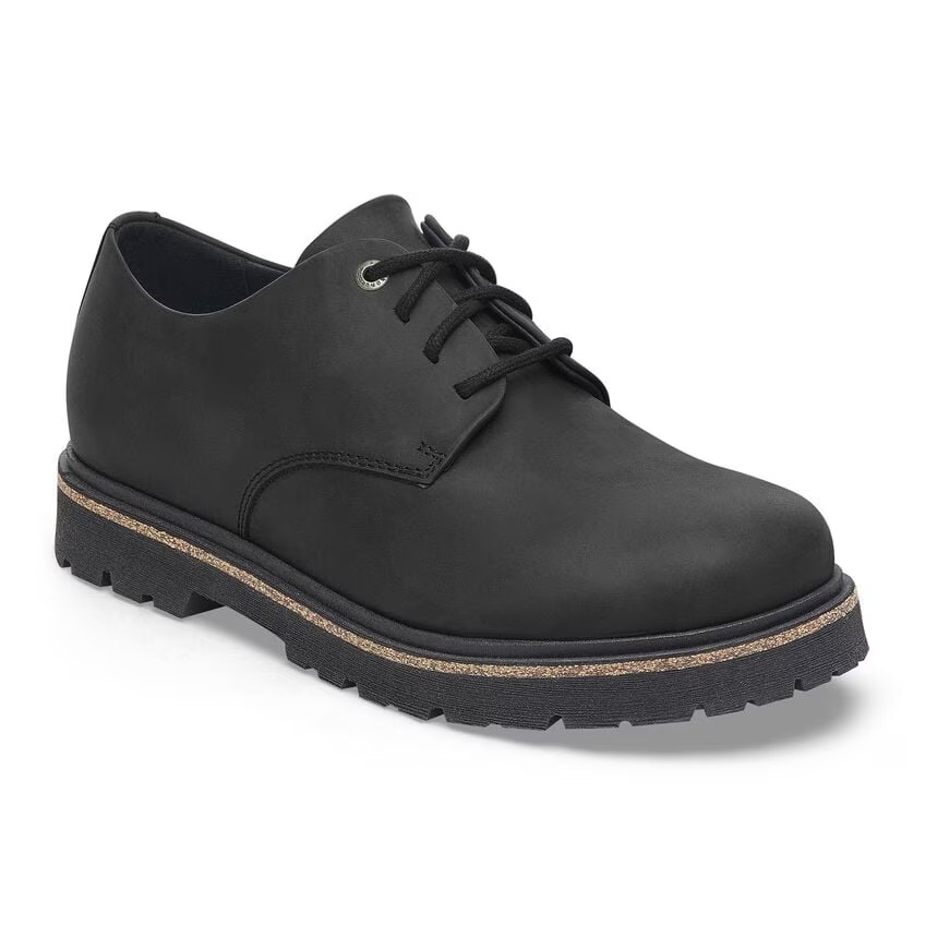 Highwood Lace Low Natural Leather Oiled Graphite