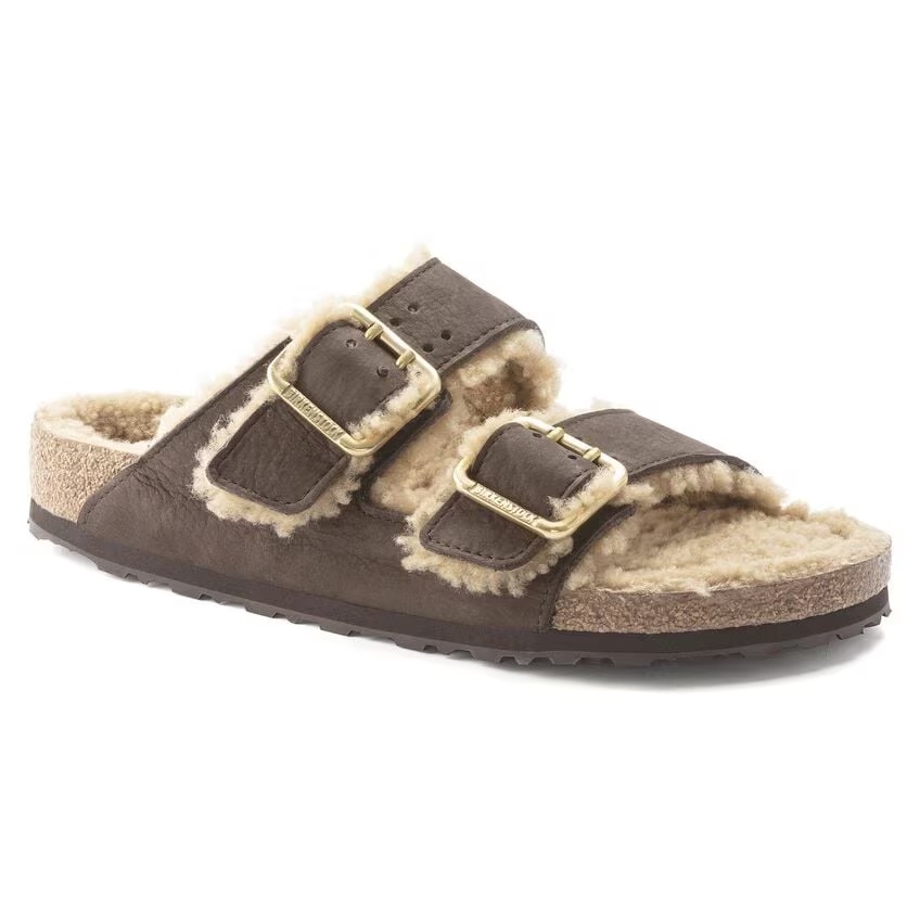 Arizona Bold Shearling Natural Leather Cognac