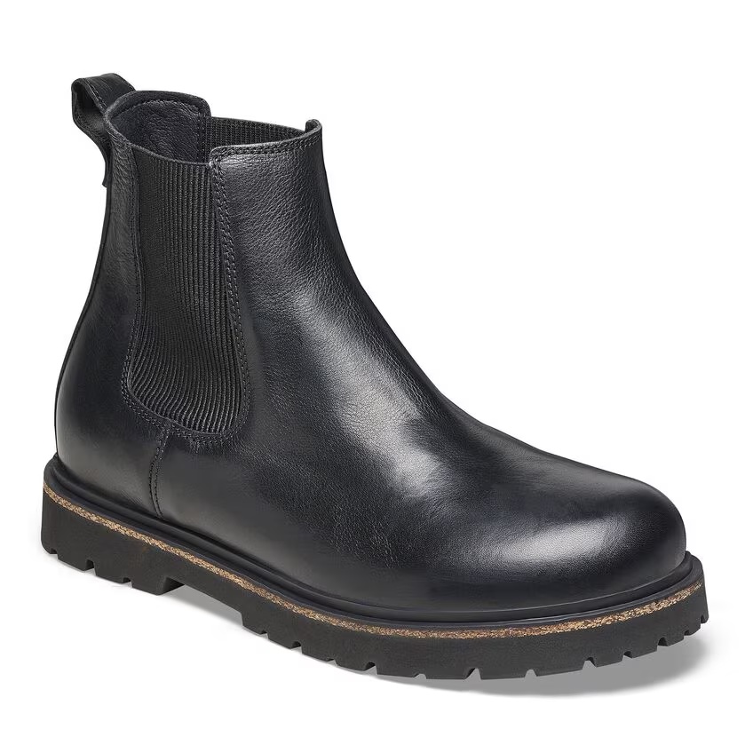Highwood Slip On Men Natural Leather Chocolate